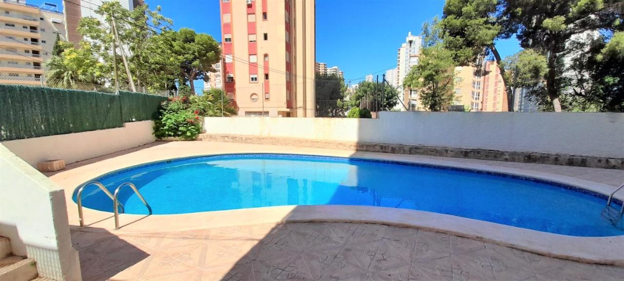 Agustina Apartment In Rincon De Loix -Free Parking, Wi-Fi, Pool, New Air Conditioning, Sea View ベニドルム エクステリア 写真