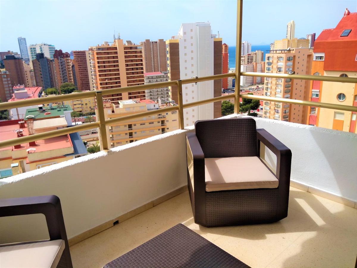 Agustina Apartment In Rincon De Loix -Free Parking, Wi-Fi, Pool, New Air Conditioning, Sea View ベニドルム エクステリア 写真