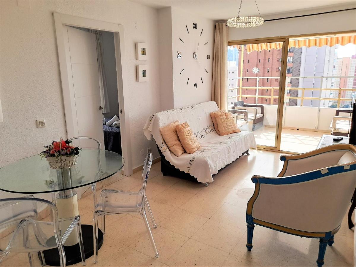 Agustina Apartment In Rincon De Loix -Free Parking, Wi-Fi, Pool, New Air Conditioning, Sea View ベニドルム エクステリア 写真