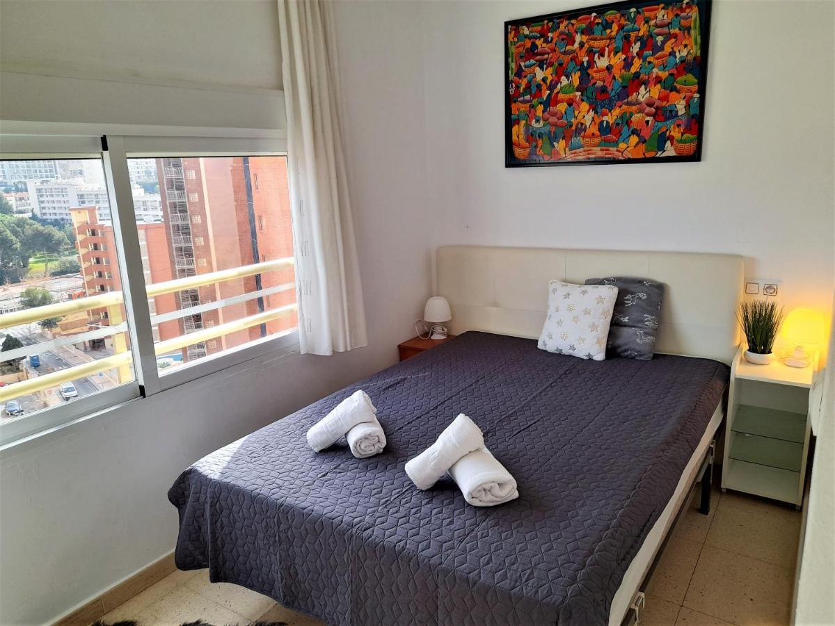 Agustina Apartment In Rincon De Loix -Free Parking, Wi-Fi, Pool, New Air Conditioning, Sea View ベニドルム エクステリア 写真