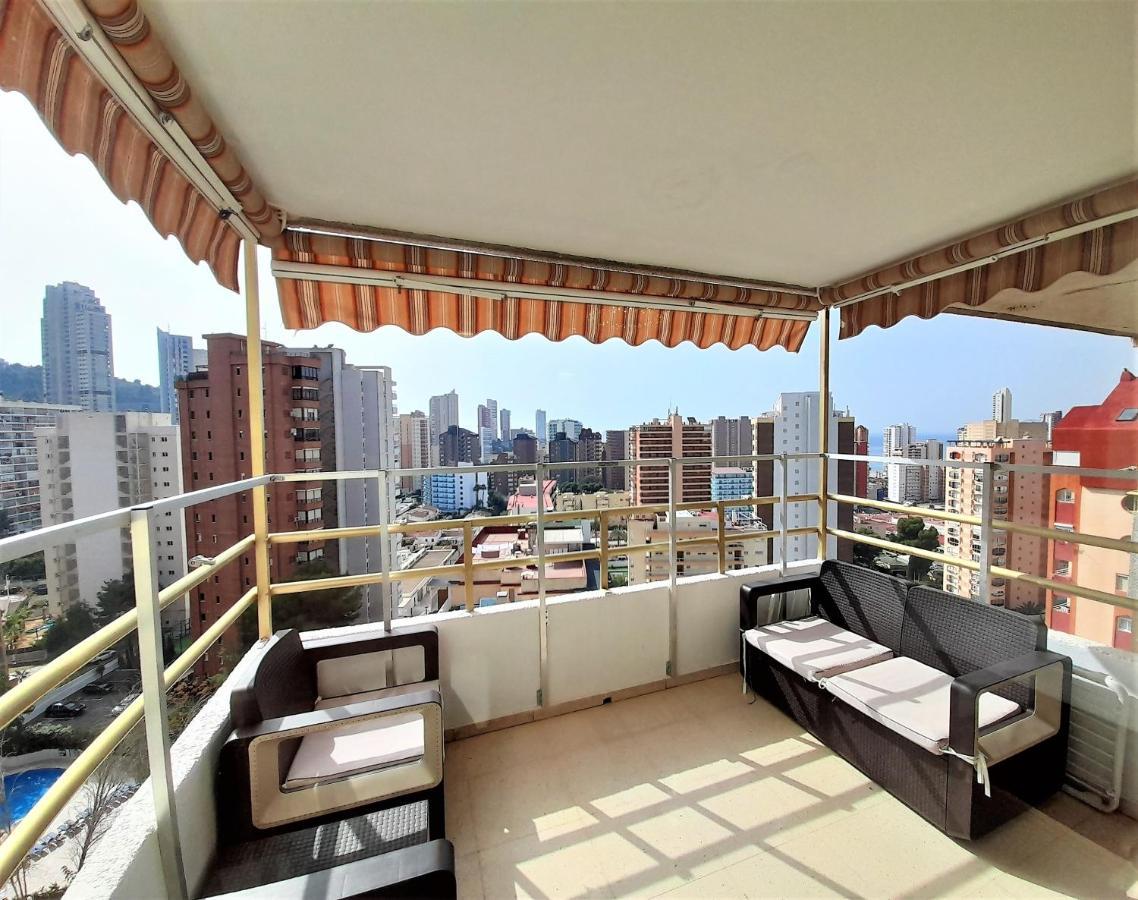 Agustina Apartment In Rincon De Loix -Free Parking, Wi-Fi, Pool, New Air Conditioning, Sea View ベニドルム エクステリア 写真